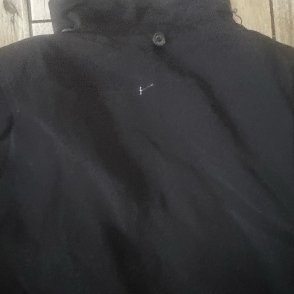 Men’s used size XL black rain jacket coat London Fog pockets - Picture 6 of 6